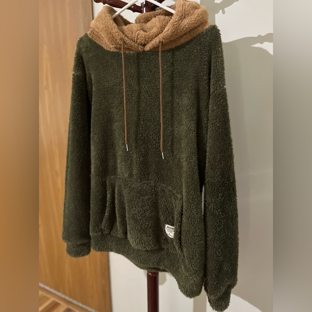 Oversized Fur Hoodie